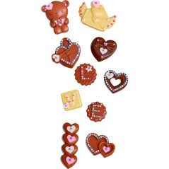 Mini délices - LANSAY - Love - Kit de création de chocolats en forme