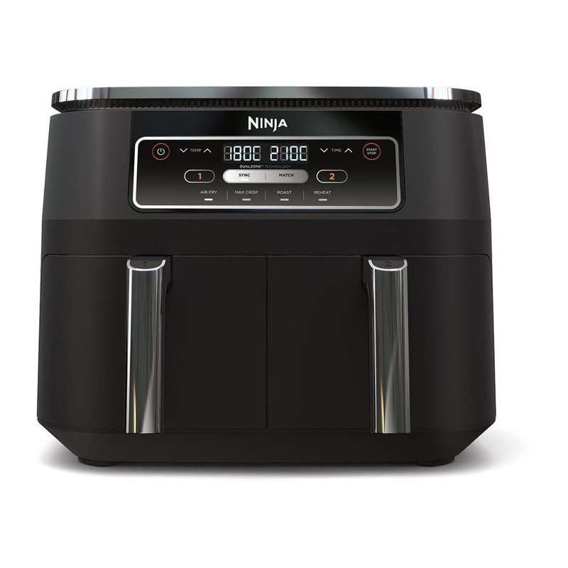 Friteuse sans huile NINJA - Foodi AF200EU - Capacité 7,6L - Double cu