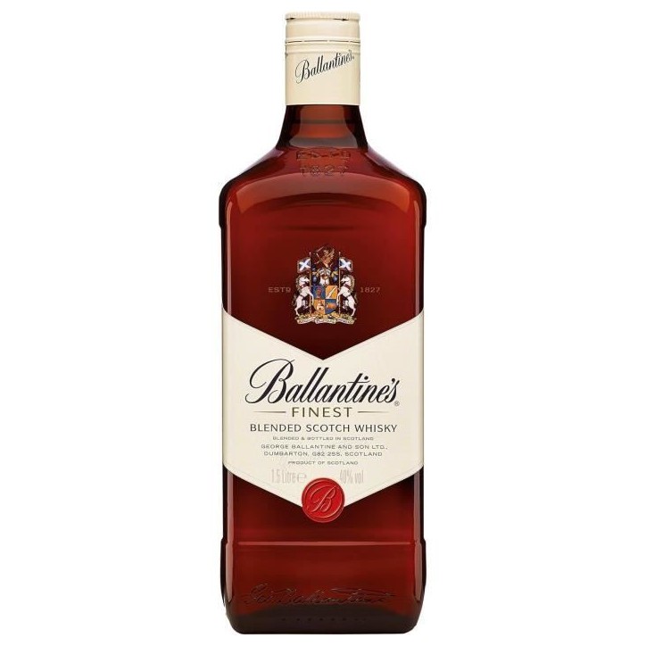 Ballantine's - Finest - Blended Scotch Whisky Ecossais - 40,0% Vol. - 150cl