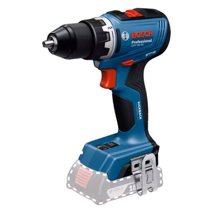 Perceuse-visseuse sans fil BOSCH 06019N3200 GSR 18V-65 en carton (sans batteries, sans chargeur) Perceuse-visseuse sans fil BOSCH 06019N3200 GSR 18V-65 en carton (sans batteries, sans chargeur)