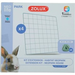 Kit extension pour enclos modulable - ZOLUX - Neo Park - Lapin - 4 gri