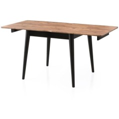 Table a manger - TOTEM - Extensible - Carré - 4 personnes - 80 x 75 x