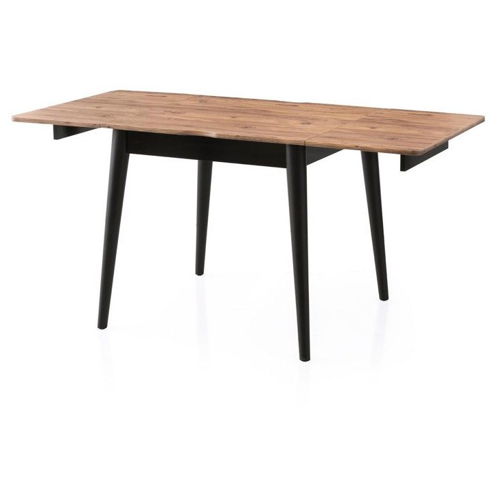 Table a manger - TOTEM - Extensible - Carré - 4 personnes - 80 x 75 x 80 cm - Pin atlantique Table a manger - TOTEM - Extensible - Carré - 4 personnes - 80 x 75 x 80 cm - Pin atlantique