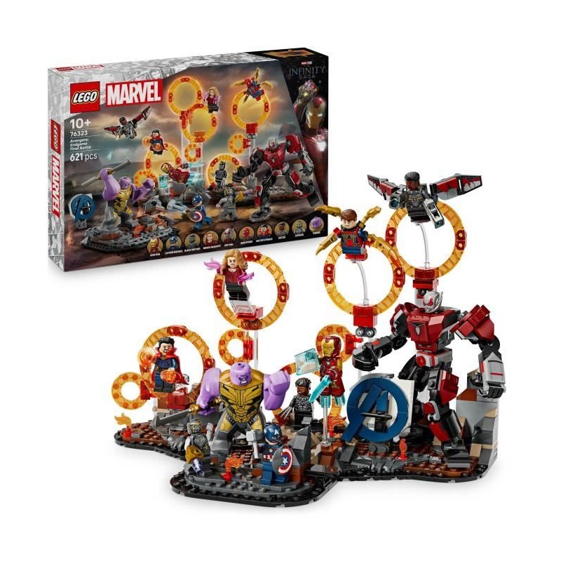 LEGO 76323 Combat final d'Avengers, Marvel