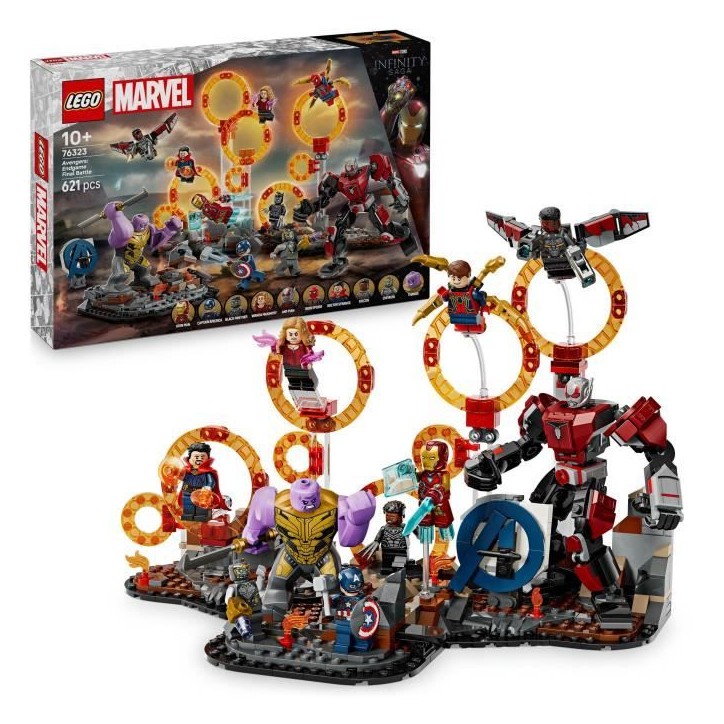 LEGO 76323 Combat final d'Avengers, Marvel