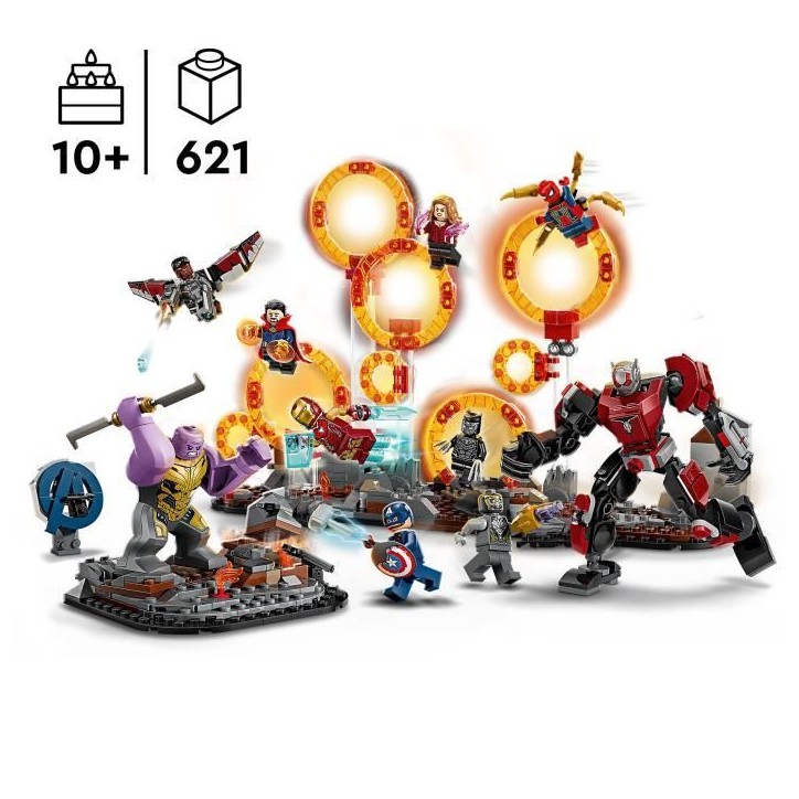 LEGO 76323 Combat final d'Avengers, Marvel