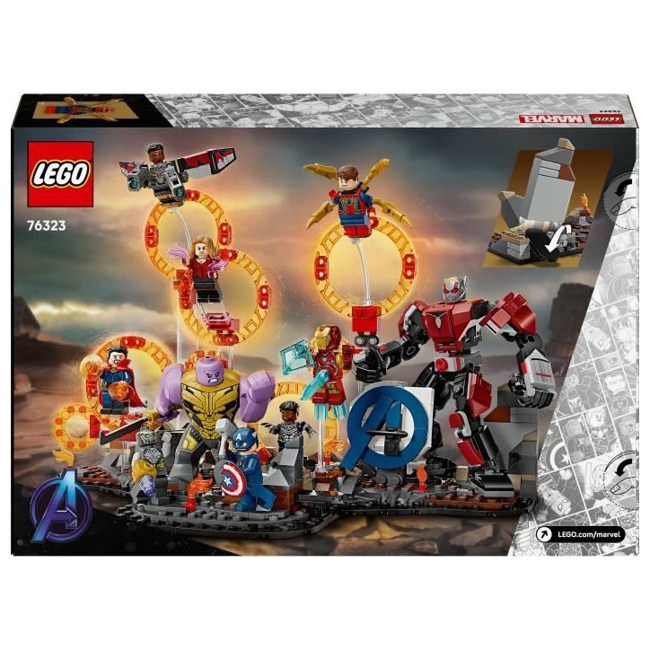 LEGO 76323 Combat final d'Avengers, Marvel