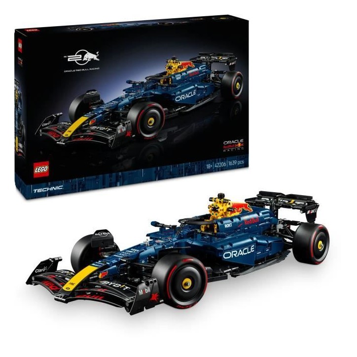 LEGO Technic F1 Oracle Red Bull Racing RB20 - Jeu de Construction Collector pour Adulte - Inclut Un Moteur V6 et Une boîte de V LEGO Technic F1 Oracle Red Bull Racing RB20 - Jeu de Construction Collector pour Adulte - Inclut Un Moteur V6 et Une boîte de V