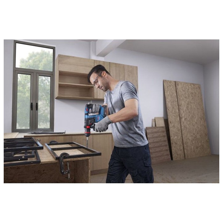 Perforateur - Bosch - GBH 18V-18 X - Sans fil - Mandrin ONECHUCK - KickBack Control Perforateur - Bosch - GBH 18V-18 X - Sans fil - Mandrin ONECHUCK - KickBack Control