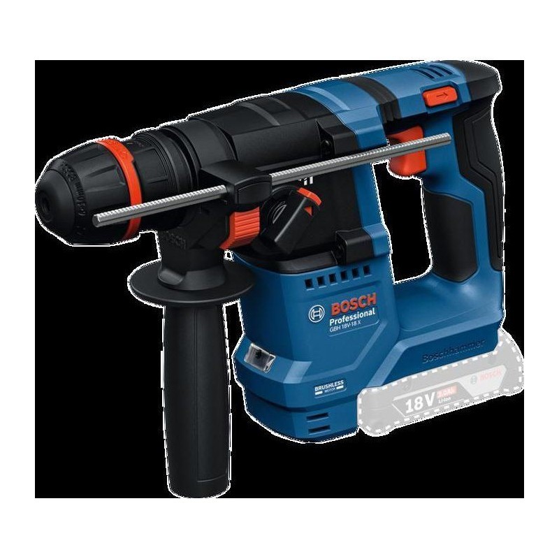 Perforateur - Bosch - GBH 18V-18 X - 18V - Sans fil - KickBack Control