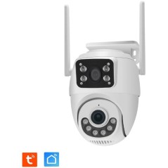 Caméra extérieure connectée - KYF - Wifi - Rotative PT- Doubles cap