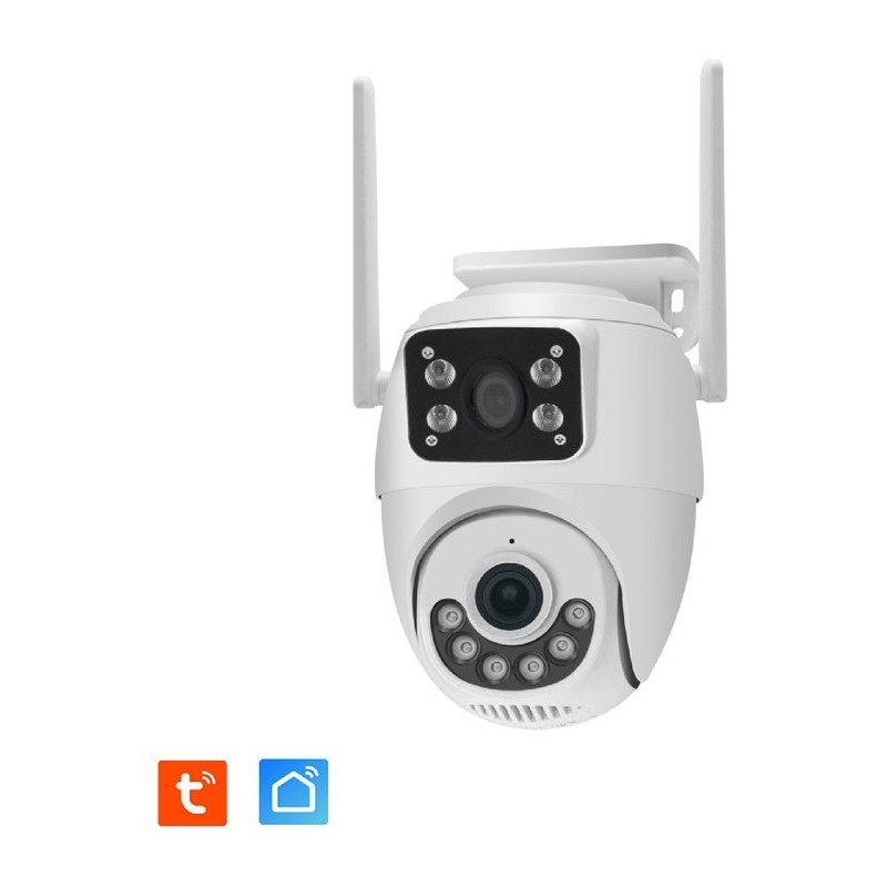 Caméra extérieure connectée - KYF - Wifi - Rotative PT- Doubles cap