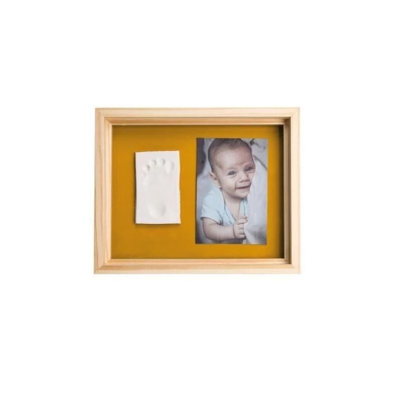 Baby Art Pure Frame - Kit Cadre avec Pâte a Modeler et Cadre Bois Pin Baby Art Pure Frame - Kit Cadre avec Pâte a Modeler et Cadre Bois Pin