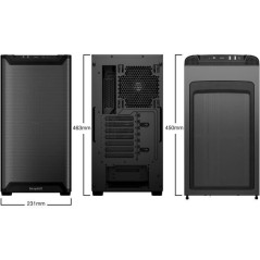 Boîtier PC - BE QUIET! - Pure Base 501 Airflow - Moyen Tour - Mini-ITX - Noir