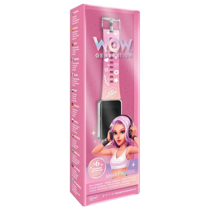 Montre connectée - KIDS LICENSING - WOW GENERATION - Des 6 ans Montre connectée - KIDS LICENSING - WOW GENERATION - Des 6 ans