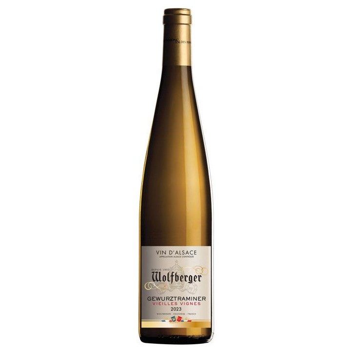 Wolfberger Vieilles Vignes 2023 Alsace Gewurztraminer - Vin blanc d'Alsace