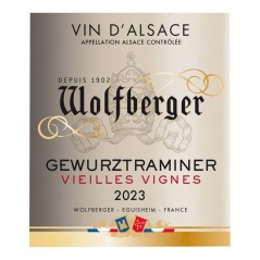 Wolfberger Vieilles Vignes 2023 Alsace Gewurztraminer - Vin blanc d'Alsace