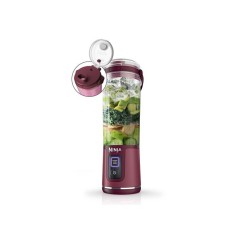NIN171Blender portable Ninja Blast - BC151EUCR - bol 530 ml - autonomie 2h - sans fil - sans BPA - Cranberry