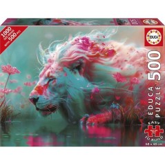 Puzzle - EDUCA - Roi des Fleurs - 500 pieces - Theme paysage - Pour ad
