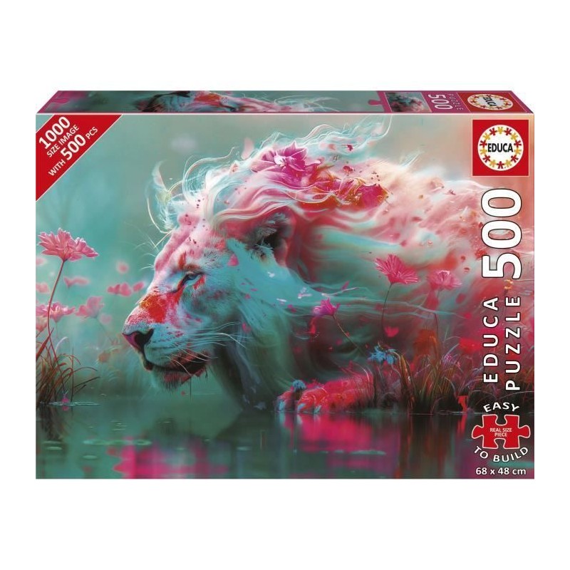 Puzzle - EDUCA - Roi des Fleurs - 500 pieces - Theme paysage - Pour ad