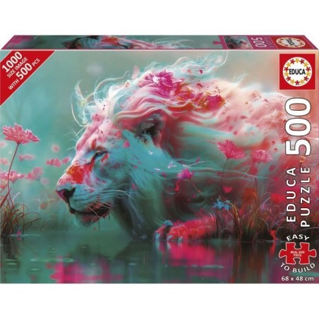 Puzzle - EDUCA - Roi des Fleurs - 500 pieces - Theme paysage - Pour ad