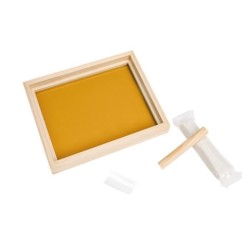 Baby Art Pure Frame - Kit Cadre avec Pâte a Modeler et Cadre Bois Pin