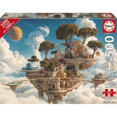 Puzzle - EDUCA - Royaume des Nuages - 500 pieces - Theme Fantastique -