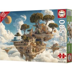 Puzzle - EDUCA - Royaume des Nuages - 500 pieces - Theme Fantastique -