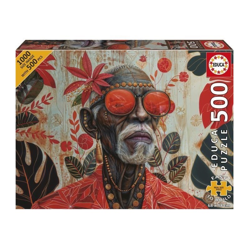 Puzzle - EDUCA - Gardien des Tropiques - 500 pieces - Paysage et natur