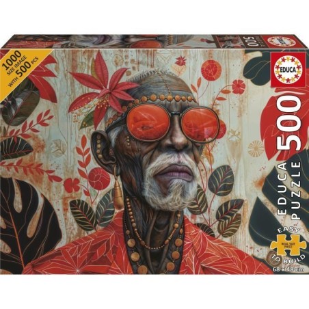 Puzzle - EDUCA - Gardien des Tropiques - 500 pieces - Paysage et natur
