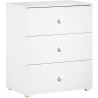 Chambre bébé duo Basic boule: Lit 120x60, commode a langer - Babypri
