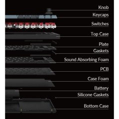 Clavier mécanique gamer - Switch mécanique Red - KEYCHRON Q2 Pro - A