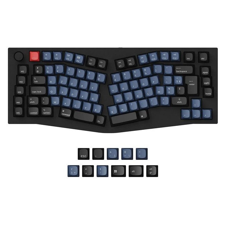 Clavier mécanique gamer - Switch mécanique Red - KEYCHRON Q10 - ANSI - Rétroéclairage RGB