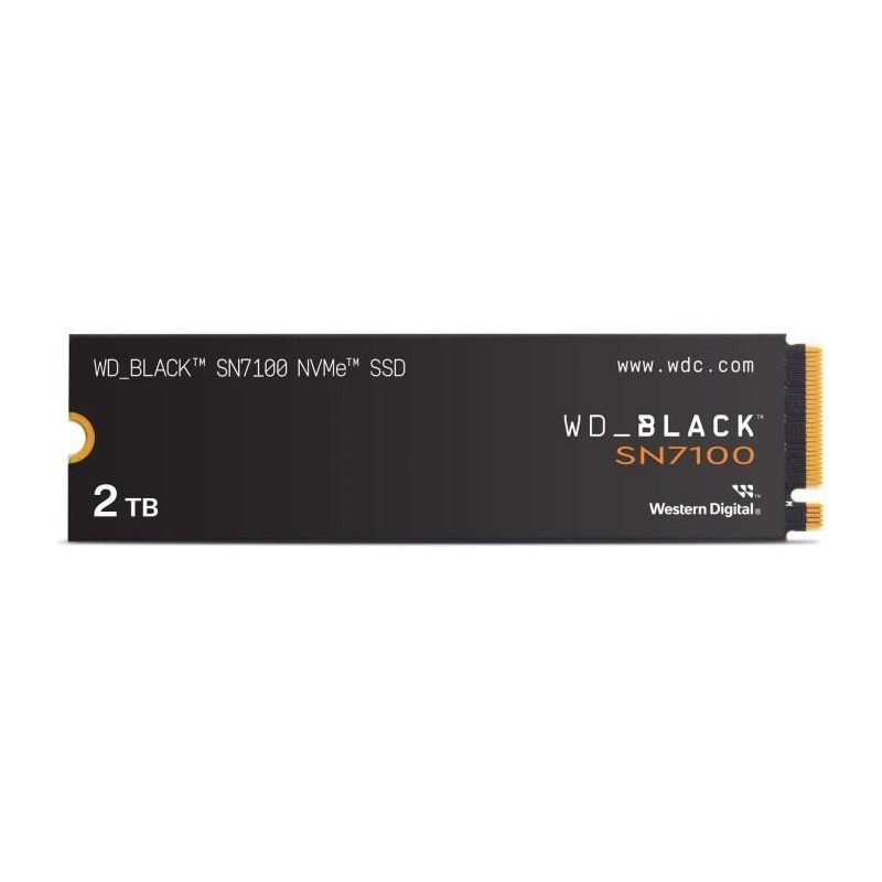 WESTERN DIGITAL - WDS200T4X0E - SSD Interne - Black - SN7100 - NVMe -