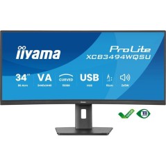 Ecran PC incurvé - IIYAMA - 34 - WQHD - 120Hz - Dalle VA - 0,4ms - Aj