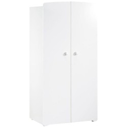 Chambre bébé trio Basic boule: Lit 120x60, commode a langer et armoi
