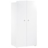 Chambre bébé trio Basic boule: Lit 120x60, commode a langer et armoi