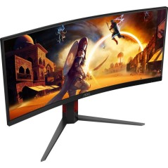 Ecran PC Gamer incurvé - AOC - 34'' - WQHD - 180Hz - Dalle Fast VA -