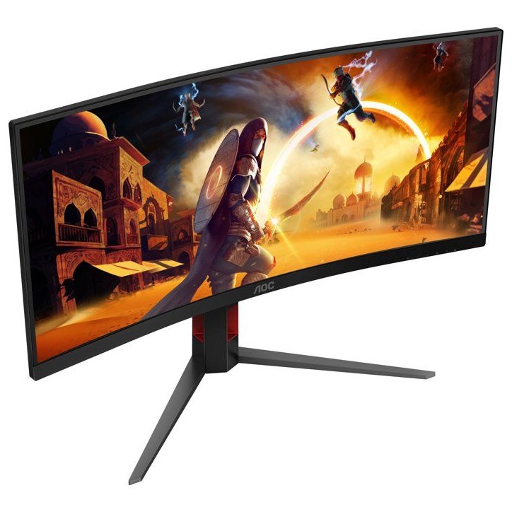 Ecran PC Gamer incurvé - AOC - 34'' - WQHD - 180Hz - Dalle Fast VA - 0,5ms - Réglable en hauteur - CU34G4 Ecran PC Gamer incurvé - AOC - 34'' - WQHD - 180Hz - Dalle Fast VA - 0,5ms - Réglable en hauteur - CU34G4