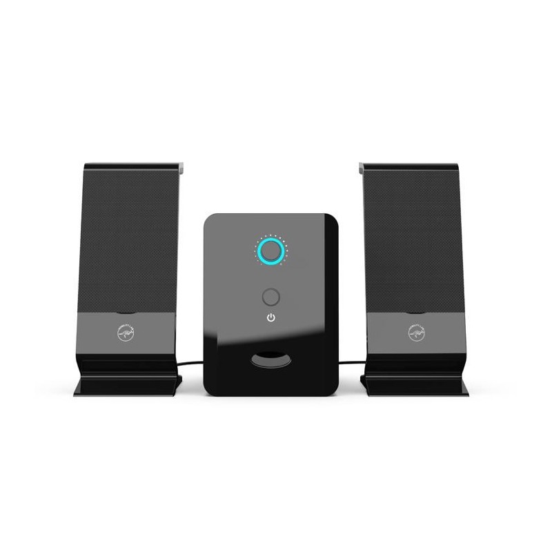 Enceinte 2.1 - MOBILITY - ML314006 - Noir - 2 haut-parleurs - 5W de pu