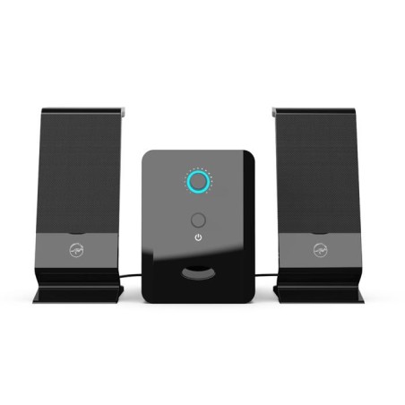 Enceinte 2.1 - MOBILITY - ML314006 - Noir - 2 haut-parleurs - 5W de pu