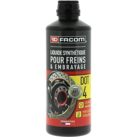 Liquide de frein - FACOM - DOT4 - 500 ml