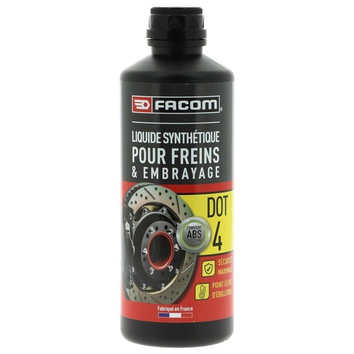 Liquide de frein - FACOM - DOT4 - 500 ml Liquide de frein - FACOM - DOT4 - 500 ml
