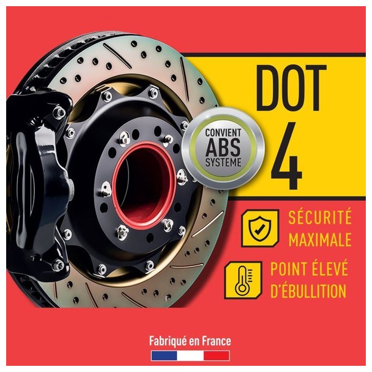 Liquide de frein - FACOM - DOT4 - 500 ml Liquide de frein - FACOM - DOT4 - 500 ml