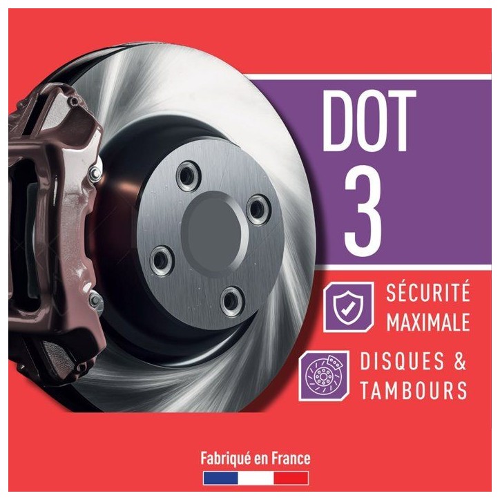 Liquide de frein DOT3 - FACOM - 500 ml Liquide de frein DOT3 - FACOM - 500 ml