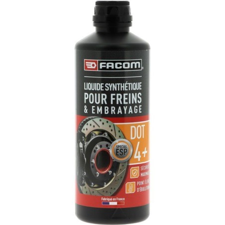Liquide de frein DOT4+ - FACOM - 500 ml