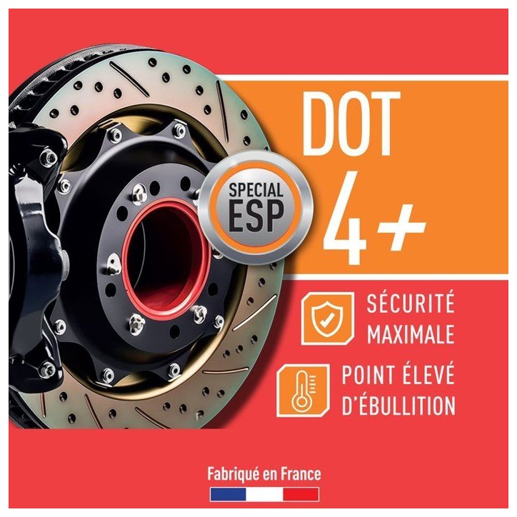 Liquide de frein DOT4+ - FACOM - 500 ml Liquide de frein DOT4+ - FACOM - 500 ml