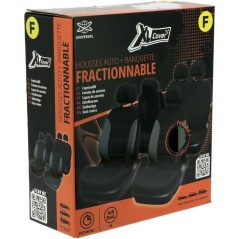 Housses auto - XLCOVER - Fractionnable - Compatible Airbags - Housses