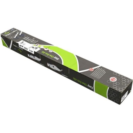 Lot de 2 Barres de toit - GREEN VALLEY - Easy One N° 88 - Aluminium - Fixation Fix Point - Jusqu'a 75 kg