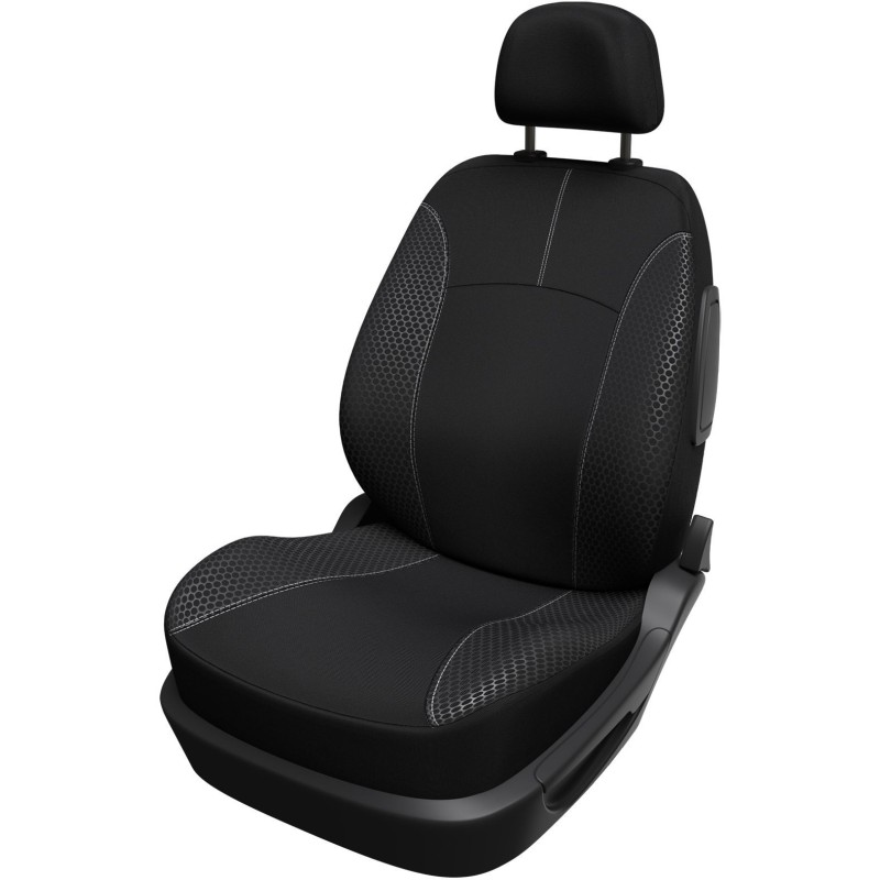 Housse de siege auto - XLCOVER - Compatible Airbags - Noir - Universel